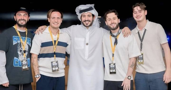 Red Bull Bahrain wingsuit